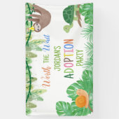 Waarder het Aangepaste teken van de Partij van de Spandoek (Verticaal)