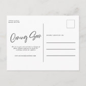 Waarder het Briefkaart van de Uitstel van het Manu (Achterkant)