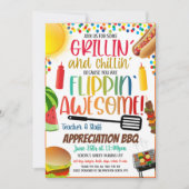 Waardering BBQ uitnodiging (Voorkant)