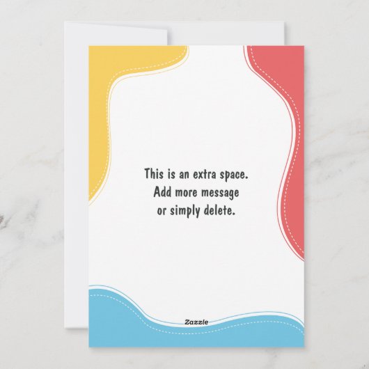 Waardering Bedankt Docent cadeaukaarthouder Feestdagenkaart (Achterkant)