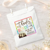 Waardering Bundt Cake Treat Favor Tassen Bedankzakje (Geknipt)