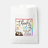 Waardering Bundt Cake Treat Favor Tassen Bedankzakje (Voorkant)