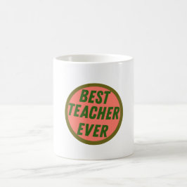 Waardering Cadeau voor de leraar - Beste leraar oo Koffiemok