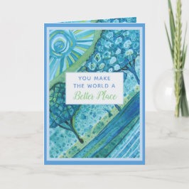 Waardering Dank u kaart