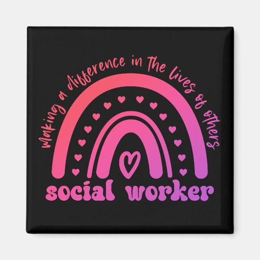 Waardering en Afstuderen van maatschappelijk werke Magneet (Voorkant)