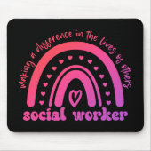 Waardering en Afstuderen van maatschappelijk werke Muismat (Voorkant)