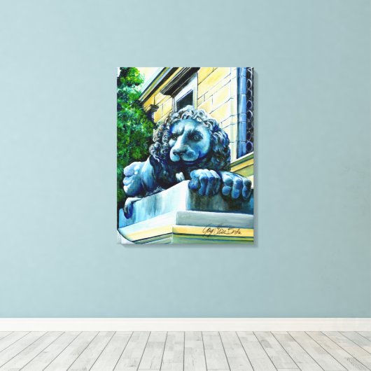 Waardering Feline Canvas Afdruk (Insitu (Houten vloer))