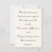 Waardering Kaart (Achterkant)