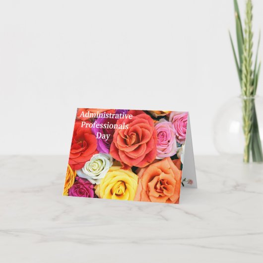 Waardering Kaart voor administratief personeel (Voorkant)