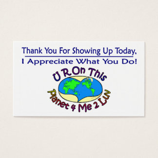 Waardering Kaarten veranderen deze planeet Visitekaartjes