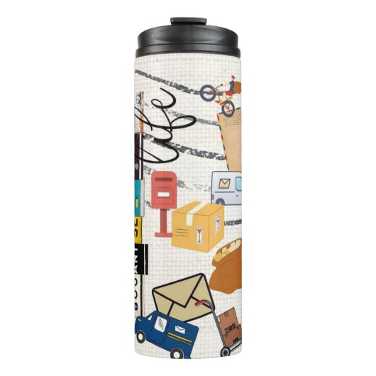 Waardering postbezorger thermosbeker (Voorkant)