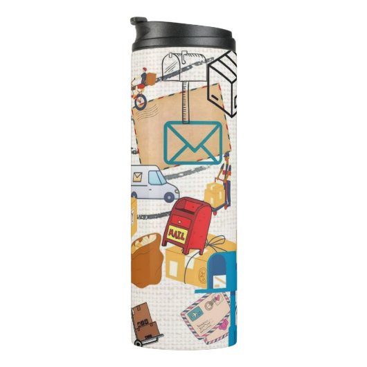 Waardering postbezorger thermosbeker (Geroteerd rechts)