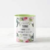 Waardering trainer Citaat Hartelijk dank Mok (Midden)