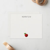 waardering van de leerschool voor appelleerkrachte notitiekaartje (Voorkant / Achterkant in situ)