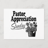 waardering van de predikant briefkaart (Voorkant)