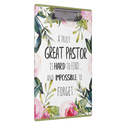 Waardering van de predikant Cadeau Klembord (Rechts)