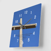 Waardering van de predikant vierkante klok (Hoek)