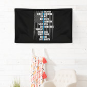 Waardering van de rechtshandhavingsvlaggepolitie spandoek (Insitu)