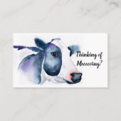 Waardering van de waarde van het boerderij van de  visitekaartje (Voorkant)