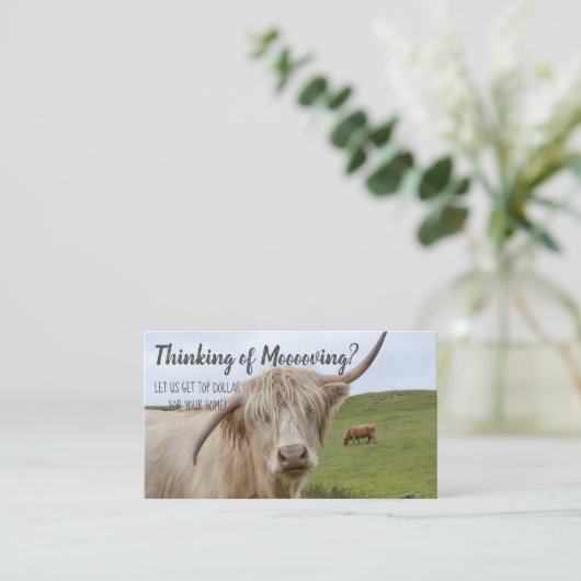 Waardering van de waarde van het boerderij van de visitekaartje (Staand voorkant)