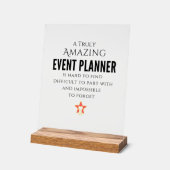 Waardering van eventplanner acryl bord (Hoek)