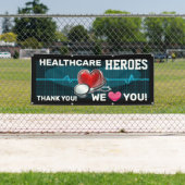 Waardering van gezondheidswerkers spandoek (Insitu)