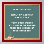 waardering van leraren decoratie (Voorkant)