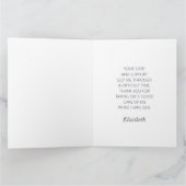 Waardering voor artsen en verpleegkundigen | Aange Bedankkaart (Binnen)