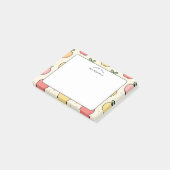 Waardering voor leerkrachten Apple School-patroon Post-it® Notes (Schuin)
