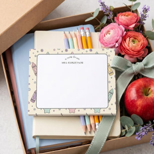 Waardering voor leerkrachten Pastel Krijtjes Patro Post-it® Notes