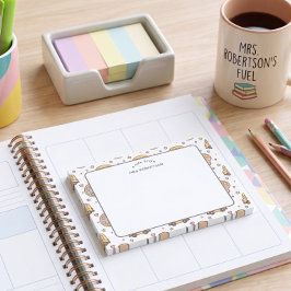 Waardering voor leerkrachten Schoolbuspatroon  Post-it® Notes