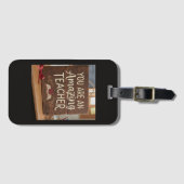 Waardering voor leraren bagagelabel (Voorkant (horizontaal))