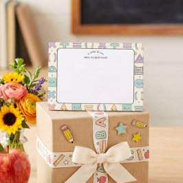 Waardering voor leraren Wiskunde Patroon  Post-it® Notes