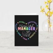 Waardering voor Nurse Unit Manager Kaart (Gele Bloem)