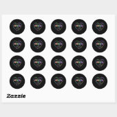 Waardering voor Nurse Unit Manager Ronde Sticker (Vel)