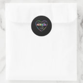 Waardering voor Nurse Unit Manager Ronde Sticker (Tas)