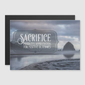 Waardering voor positieve resultaten magnetische uitnodiging (Voorkant / Achterkant)