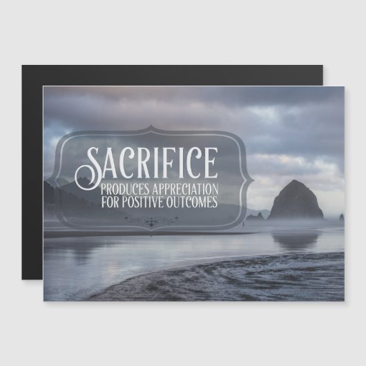 Waardering voor positieve resultaten magnetische uitnodiging (Voorkant / Achterkant)