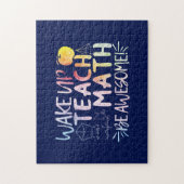 Waardering voor wiskundeleraar - Wees geweldig Legpuzzel (Verticaal)