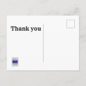 Waardering werknemer Dank u Business Railroad Briefkaart (Achterkant)