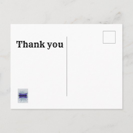 Waardering werknemer Dank u Business Railroad Briefkaart (Achterkant)