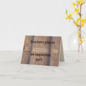 Waardering werknemer Dank u spoorwegen Kaart (Gele Bloem)