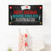 Waarderingsbanner voor noodverplegers spandoek (Insitu)