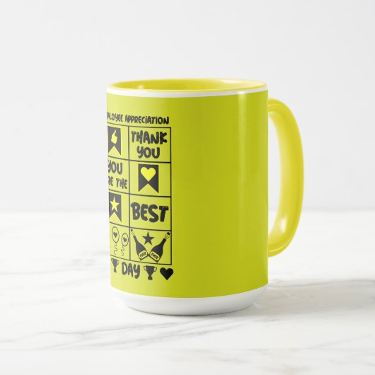 Waarderingsdag werknemer mok (Voorkant rechts)