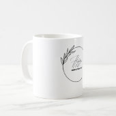 Waarderingskaars Koffiemok (Voorkant links)