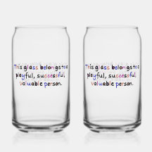 Waardevol Persoons Glas