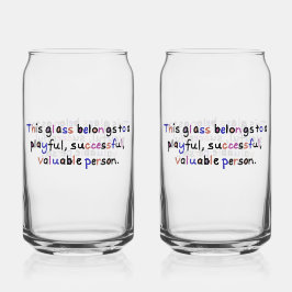 Waardevol Persoons Glas