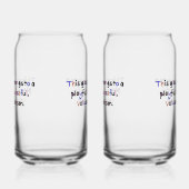 Waardevol Persoons Glas (Rechts)