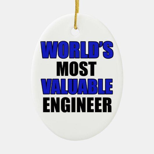 waardevolle ingenieur keramisch ornament (Voorkant)