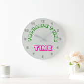 Waardevolle "Time" wandklok (Huis)